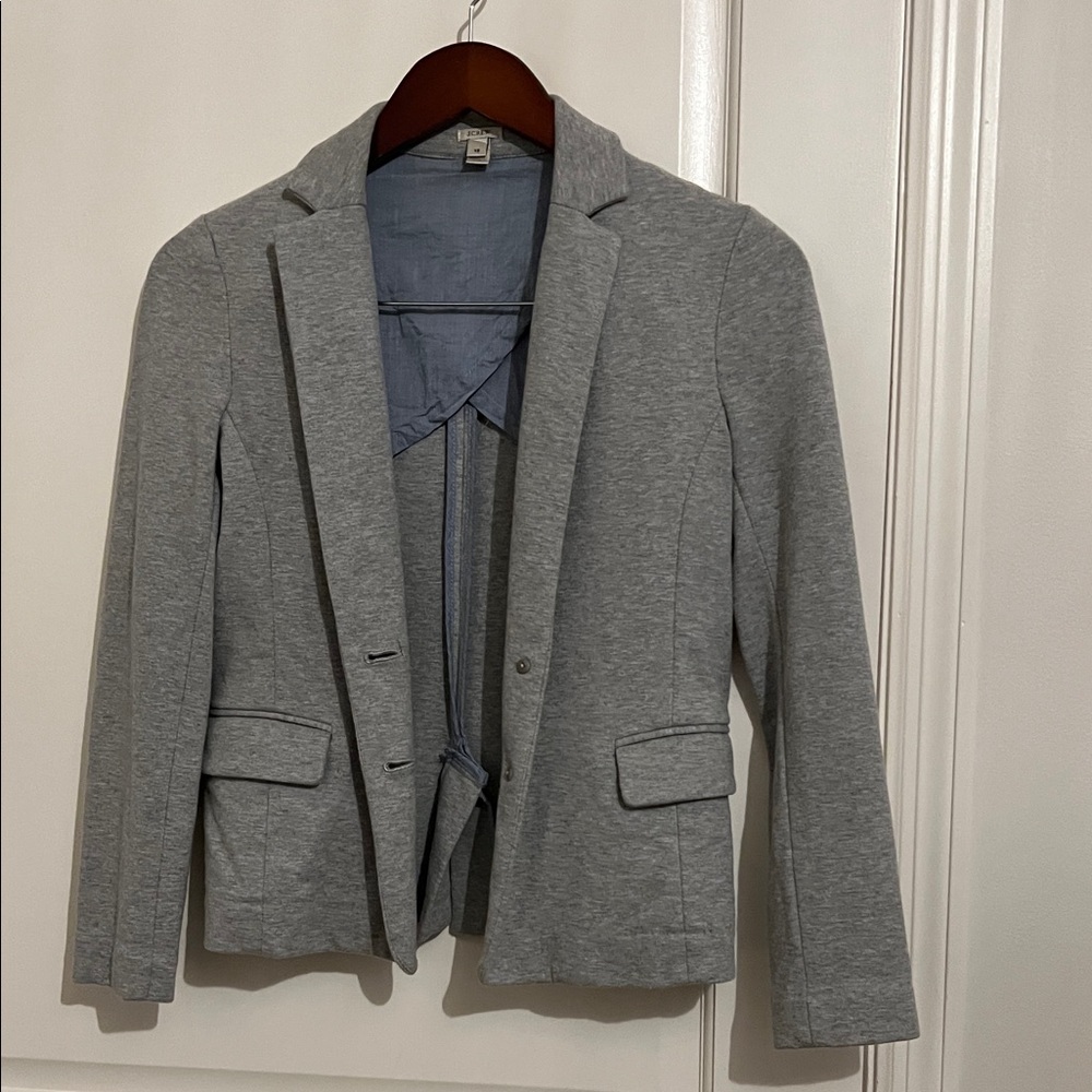 J. Crew Women's Gray Sport Blazer